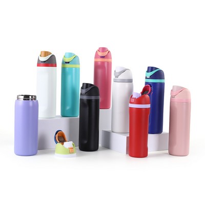 FreeSip Insulated Stainless Steel Water Bottle for Sports 32 Oz