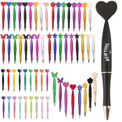 Shaped Ballpoint Pens Heart, Star, Flower, Butterfly