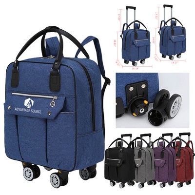 Wheeled Travel Duffel Bag W/ Pull Rod