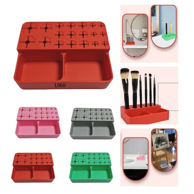 Silicone Make-up Brushes Storage Box
