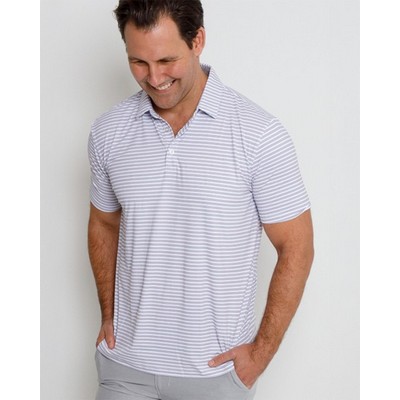 AndersonOrd Men's Brooks Striped Polo