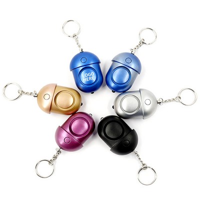 Personal Security LED Keychain Alarm