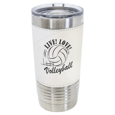 Polar Camel 20 oz. Volleyball Tumbler with Slider Lid