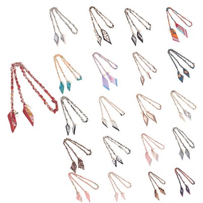 Stylish Woven Phone Lanyard with Crossbody Chain Strap