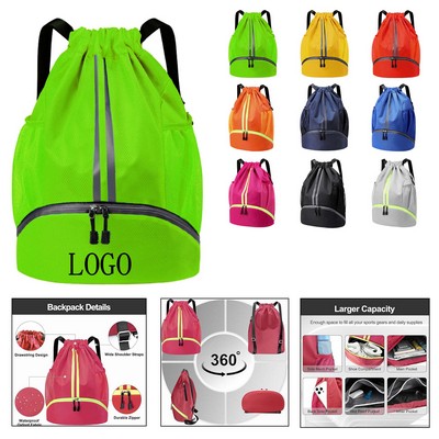 Durable Oxford Cloth Drawstring Backpack