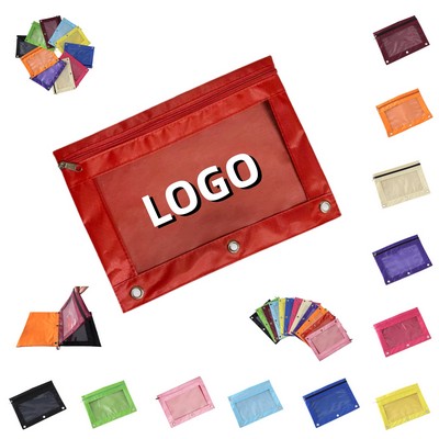 Three-Hole Oxford Cloth Storage Bag