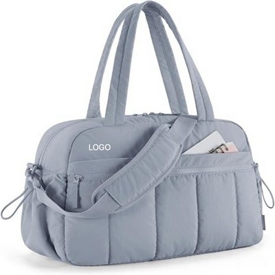 Large Capacity Travel Duffel Bag Fashion Sports Gym Bag Shoe Compartment Toiletry Pouch