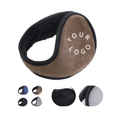 Thick Fleece Ear Muff Adjustable Band