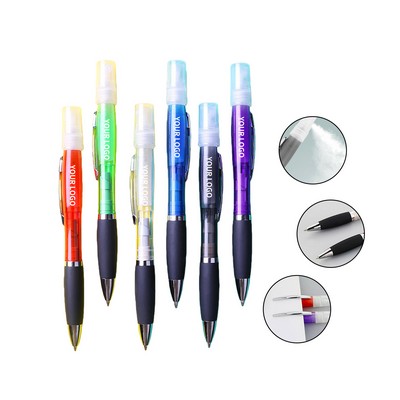 Refillable Spray Stylus Pen With Grip