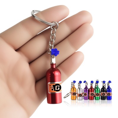 Nitrogen Bottle Keychain