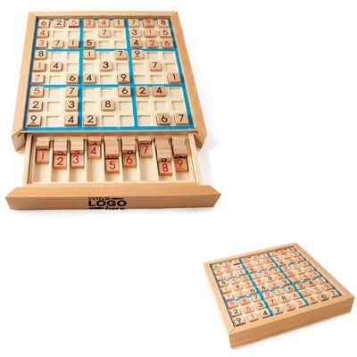 Wooden Sudoku 9x9 Grid