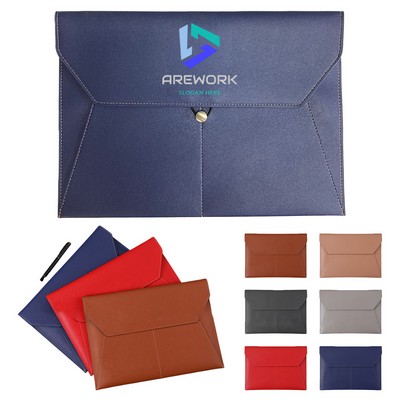 PU Leather File Envelope Folder