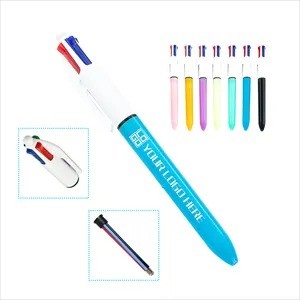 Four Colors Pen and 1 Pencil(Ocean)