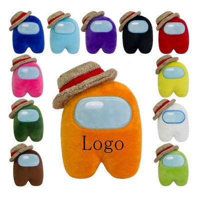 Astronaut Plush Toy w/ Straw Hat