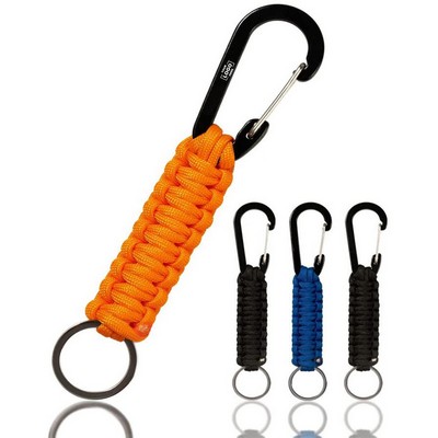 Paracord Carabiner Keychain
