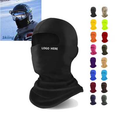 Fleece Dual-Purpose Ski Mask & Hat