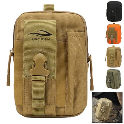 Tactical Molle Pouch with Phone Belt Clip Holder