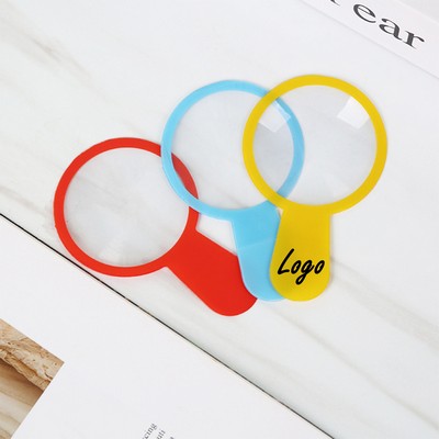 Portable PVC Magnifying Bookmark
