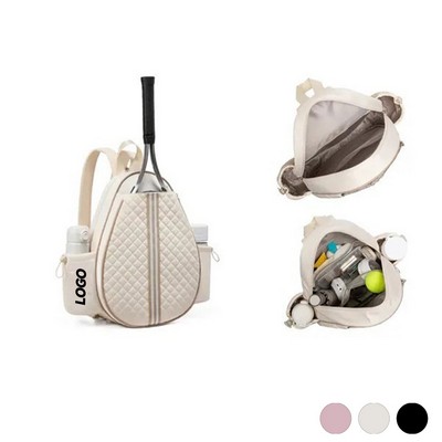 Padded Tennis Crossbody Backpack