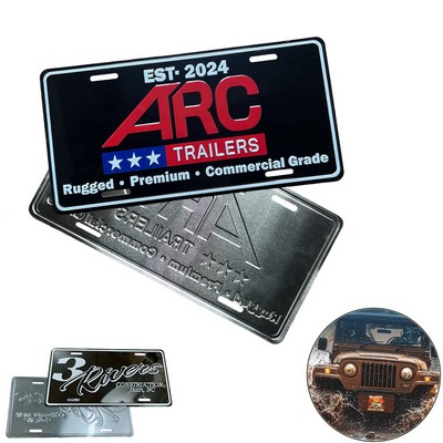 Custom Stamped Aluminum Plates