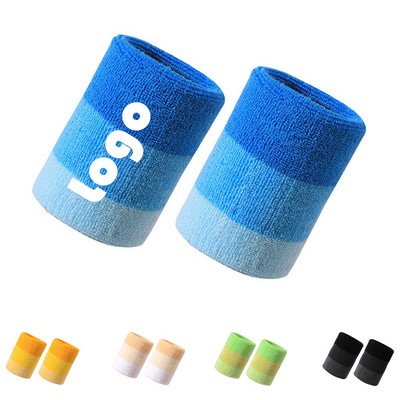 Ventilated Cotton Terry Badminton Wristbands