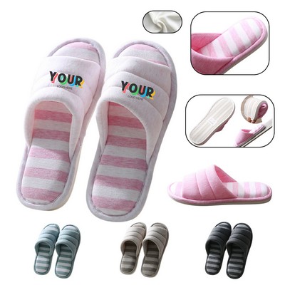 Open Toe House Slippers