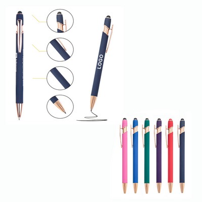 Rose Gold Business Advertising Ballpoint Pen