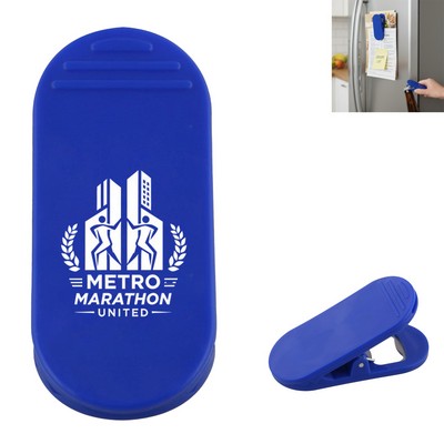 Bottle Opener Magnet Clip-Full Color