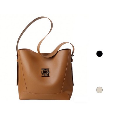 Leather Bucket Tote Bags