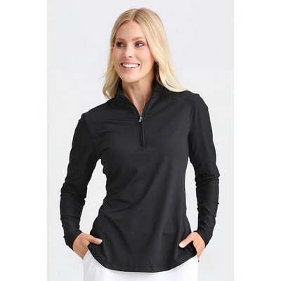 Bermuda Sands Ladies Catherine Sun Shirt with Mesh Undersleeves