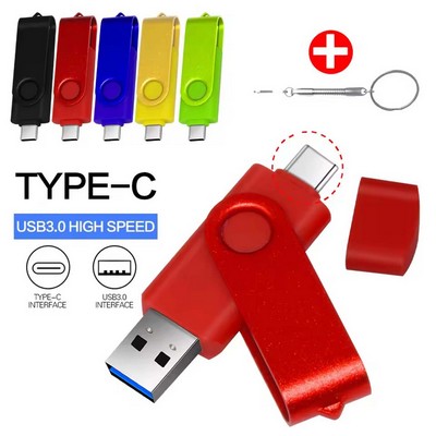 2-IN-1 Type-C USB 3.0 High Speed Flash Drives
