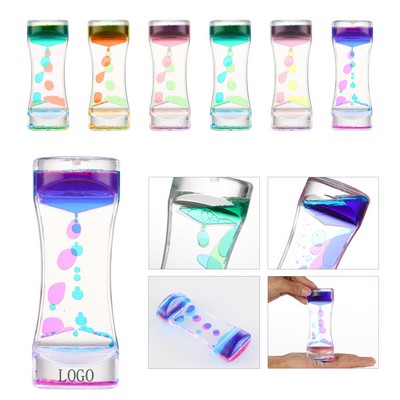 Acrylic Liquid Hourglass Timer