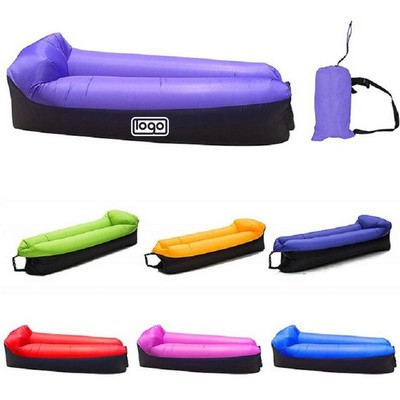 Inflatable Lounger Sofa w/ Carry Bag
