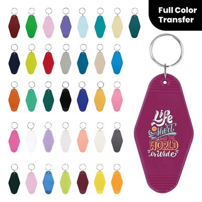 Custom Iconic Motel Key Tag