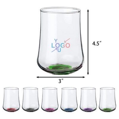 Elegant Rose Stemless Glass, 15.5 oz