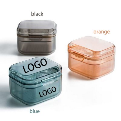 Three Tier Clear Individual Orthodontic Appliance Retainer Case