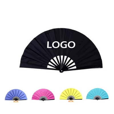 13" Folding Kung Fu Clack Fan