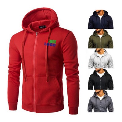 Men's Zip Up Hoodie