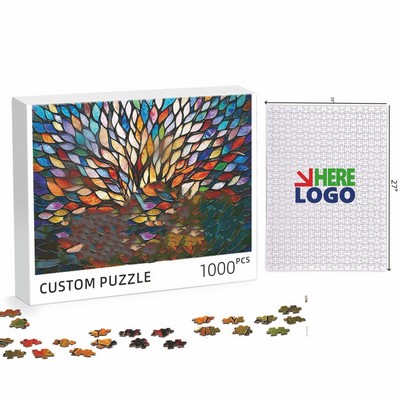 20 x 27" Full Color 1000 Piece Puzzle