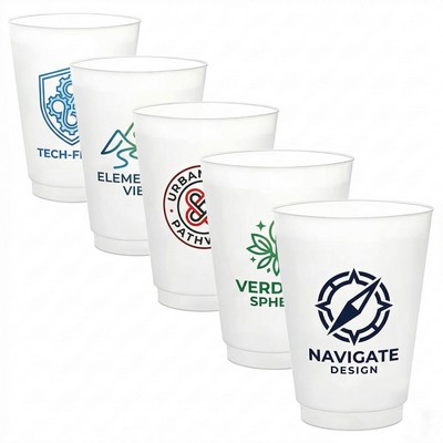 Personalized Frosted Cups