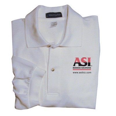Jersey Knit Polo Shirt