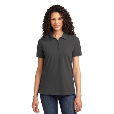 Port & Company® Ladies' Core Blend Pique Polo Shirt