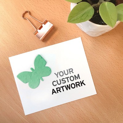 Single-Sided Small Eco Panel Card With Shape