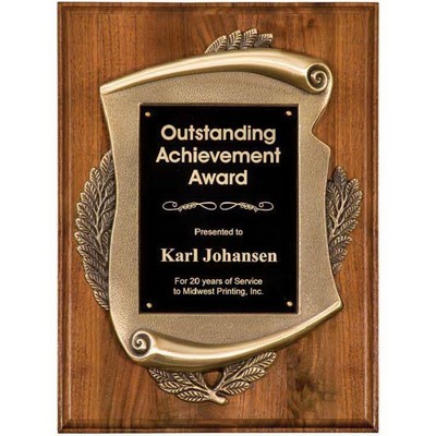 Scroll Plaque (12"x 15")