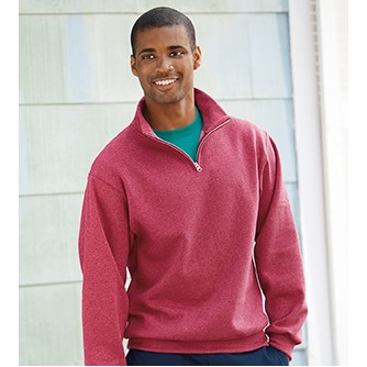 Jerzees™ Embroidered Quarter-Zip Adult Sweatshirt