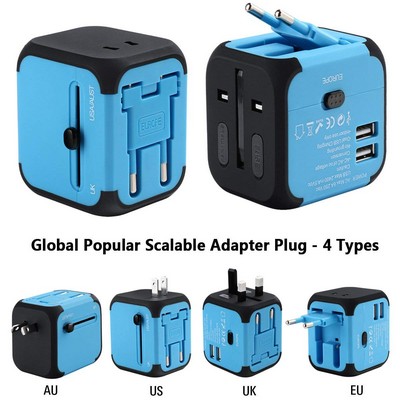Promotek iBank® World Travel Adapter for 150 countries