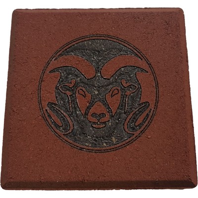 3" x 3" - Red Clay Brick