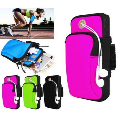 Phone Armband for Running,Cell Phone Holder Arm Band for iPhone 16 16e 15 14. Multifunction Armband