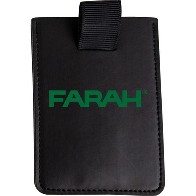CardSafe Leather Cell Phone Wallet - RFID Blocker