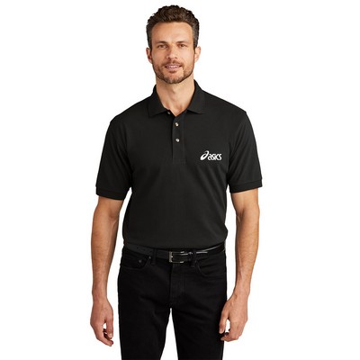 Port Authority® Heavyweight Cotton Pique Embroidered Polo
